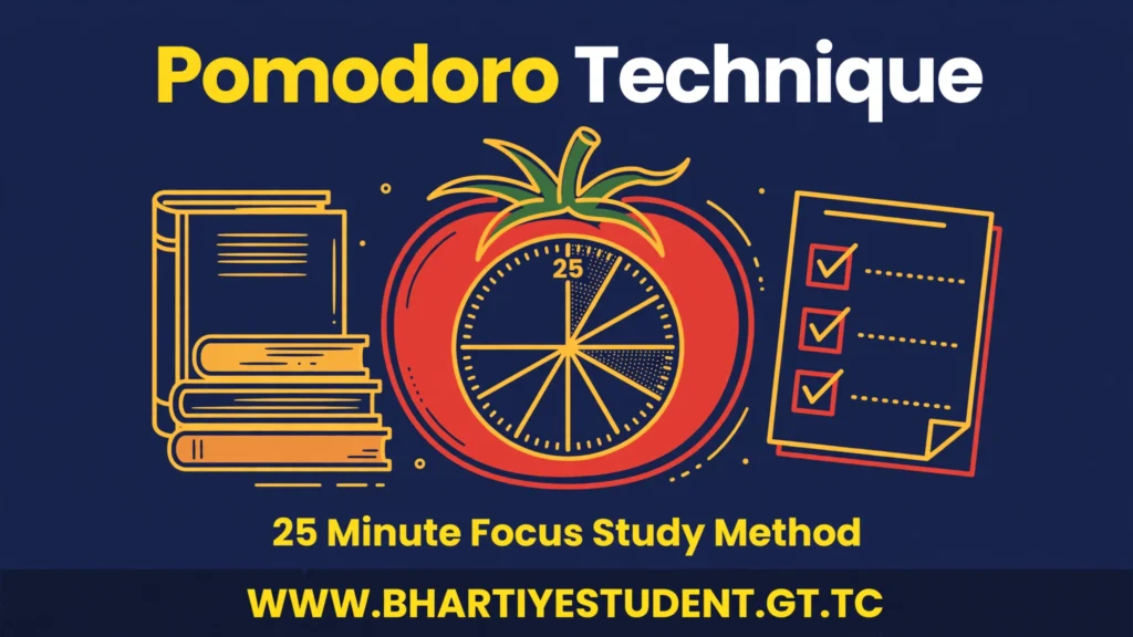 Pomodoro Technique Kya Hai? 25 Minute Study Method Hindi Mein