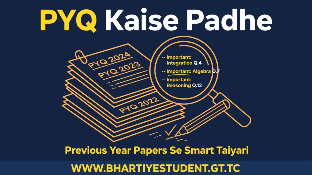 PYQ Kaise Padhe: Previous Year Papers Se Study Plan Banane Ka Tarika